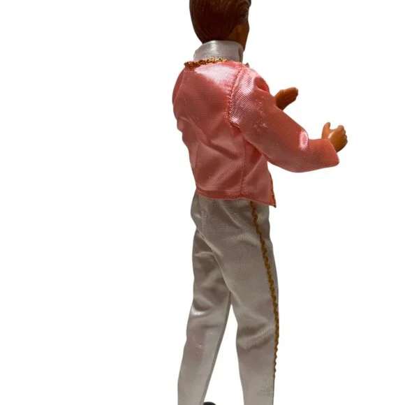 Vintage Ken Doll Pink & White Tuxedo and Extra Shirt - Picture 5 of 9